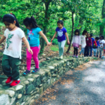 walking field trip to Long Branch nature center