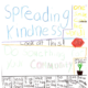 Spreading kindness sign