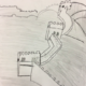 drawing of Great Wall