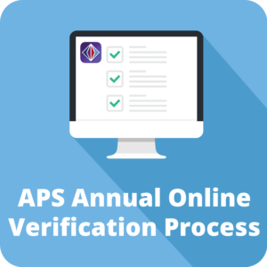 Annual Online Verification Process logo