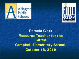 2019 Campbell Gifted Parent Info Night-1