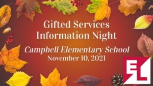 Gifted Services_ Campbell Parent Information Night 21-22