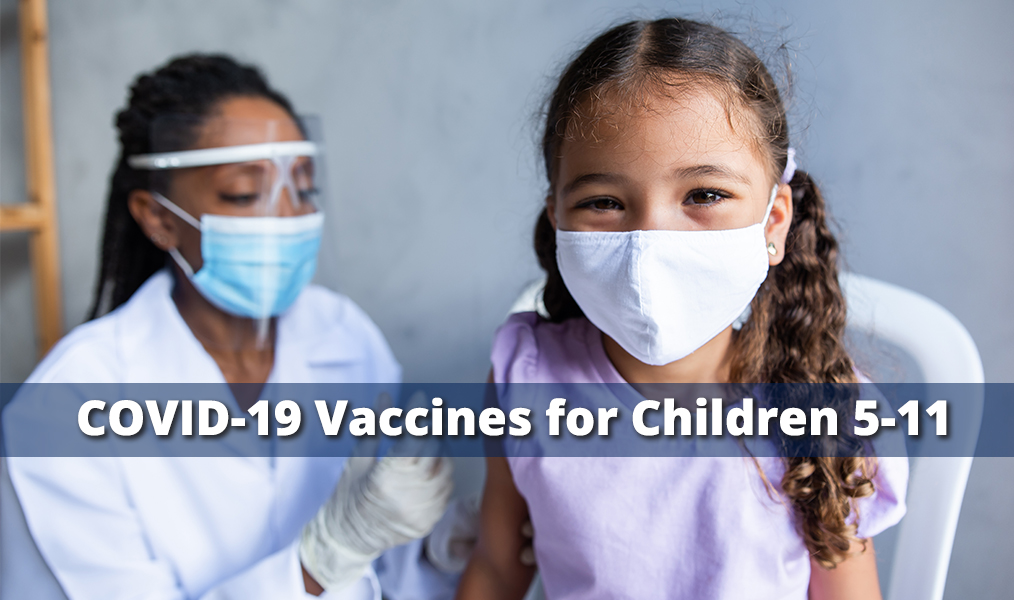 5-11세 어린이를 위한 무료 백신
