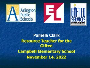 November 2022 Campbell Elementary Parent Information Night