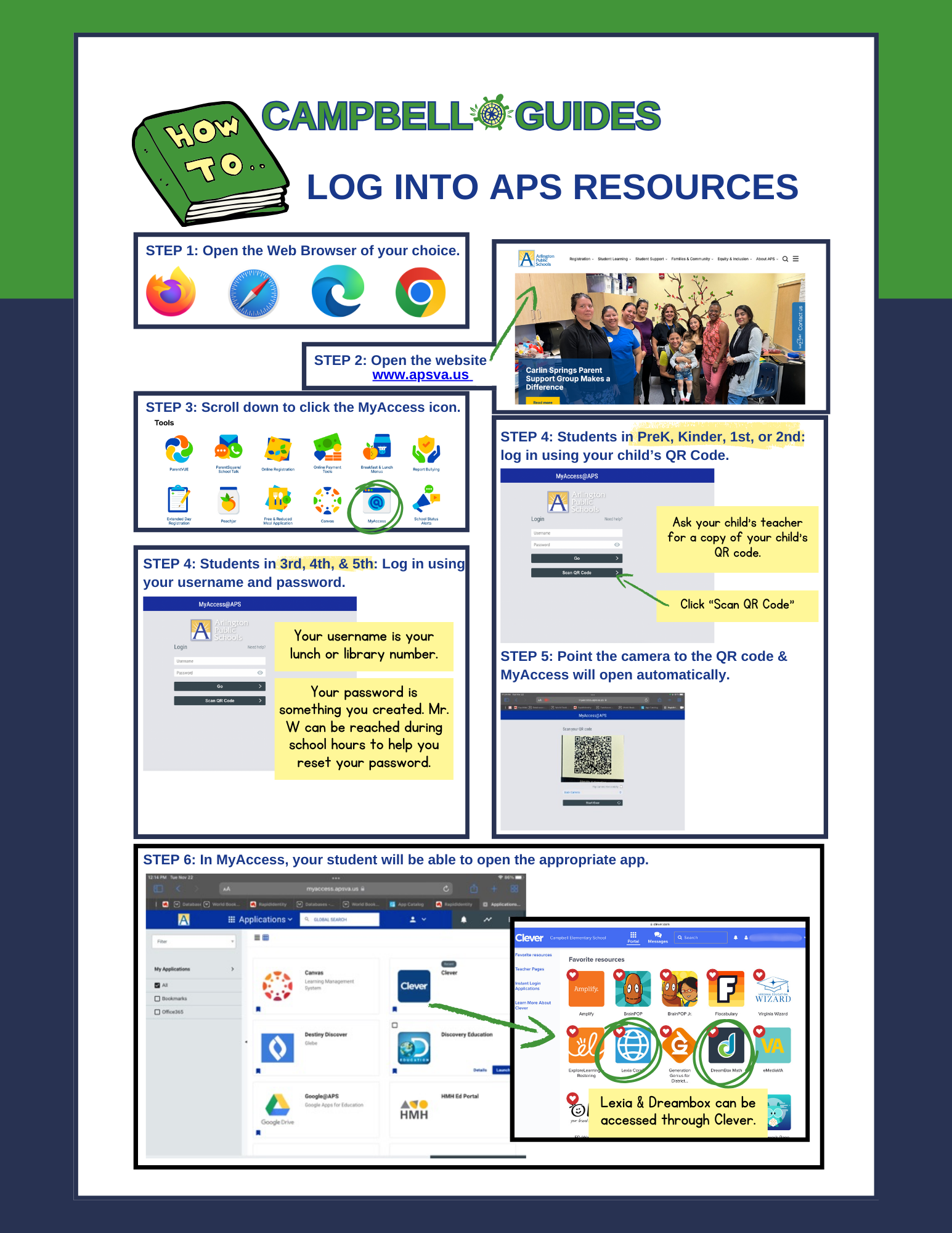 Campbell Guides: HOW TO Log Into APS Resources