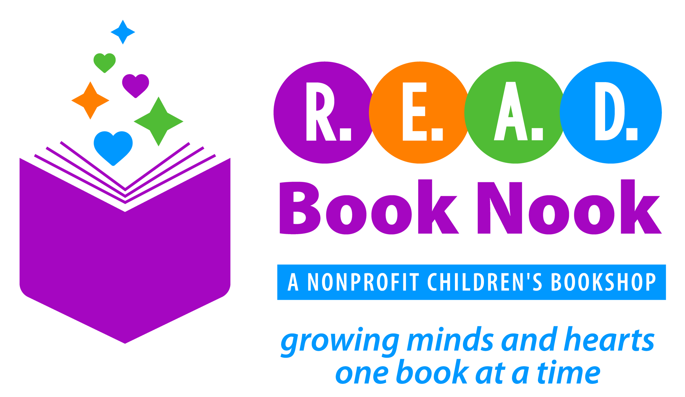 R. E. A. D. Book Nook A Nonprofit Children's Bookshop growing minds and hearts one book at a time