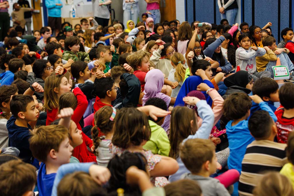 students in audience
