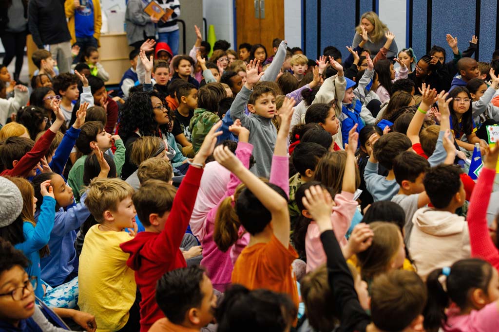 students in audience