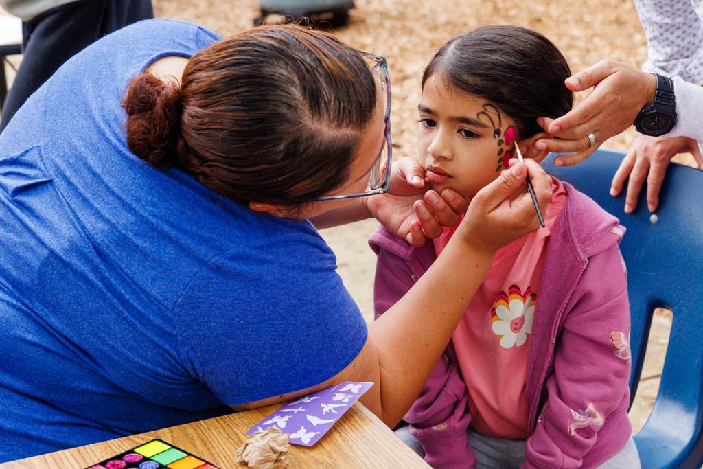 child face paint