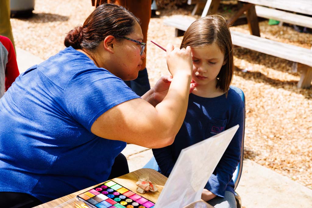 child face paint