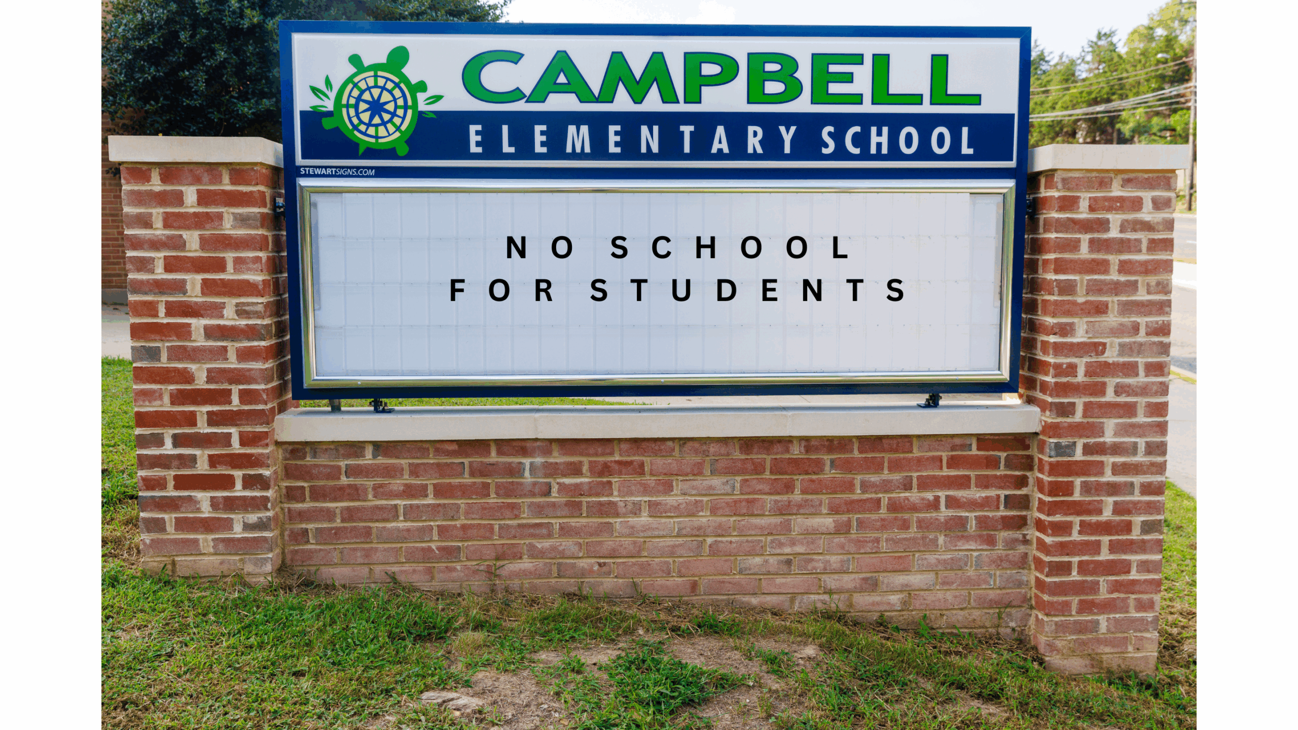 No school for students